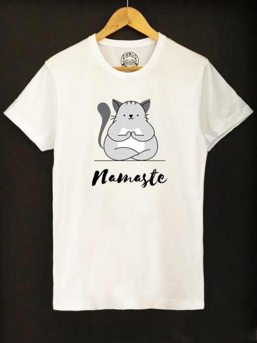 Organic cotton T-shirt-Namaste, Men