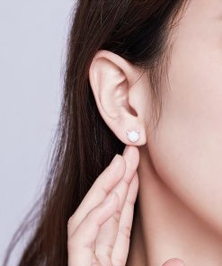Cat Ears Silver Earrings – Silver