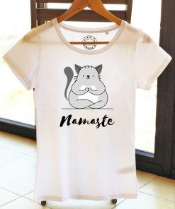 Organic cotton T-shirt-Namaste, Women