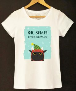 Organic cotton T-shirt-OH, SNAP! Model 2, Women