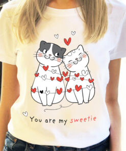 Organic Cotton T-Shirt -You Are My Sweetie, Women