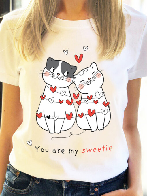 Organic Cotton T-Shirt -You Are My Sweetie, Women